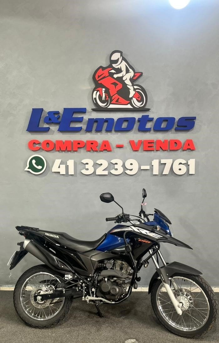 Honda XRE 190/ Flex  na cor Azul em Curitiba / PR - 952624