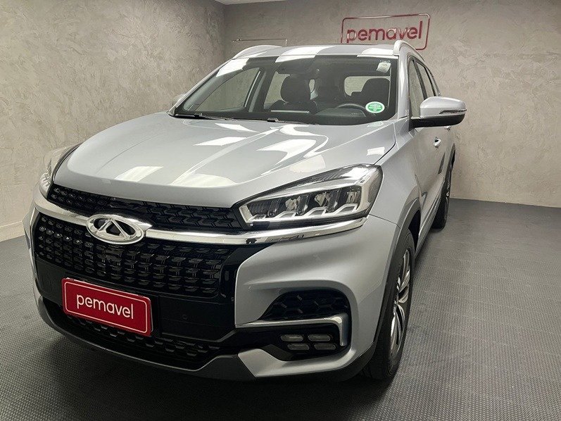 Caoa Chery Tiggo 8 TXS 1.6 16V TGDi Aut. na cor Prata em São José / SC - 952664