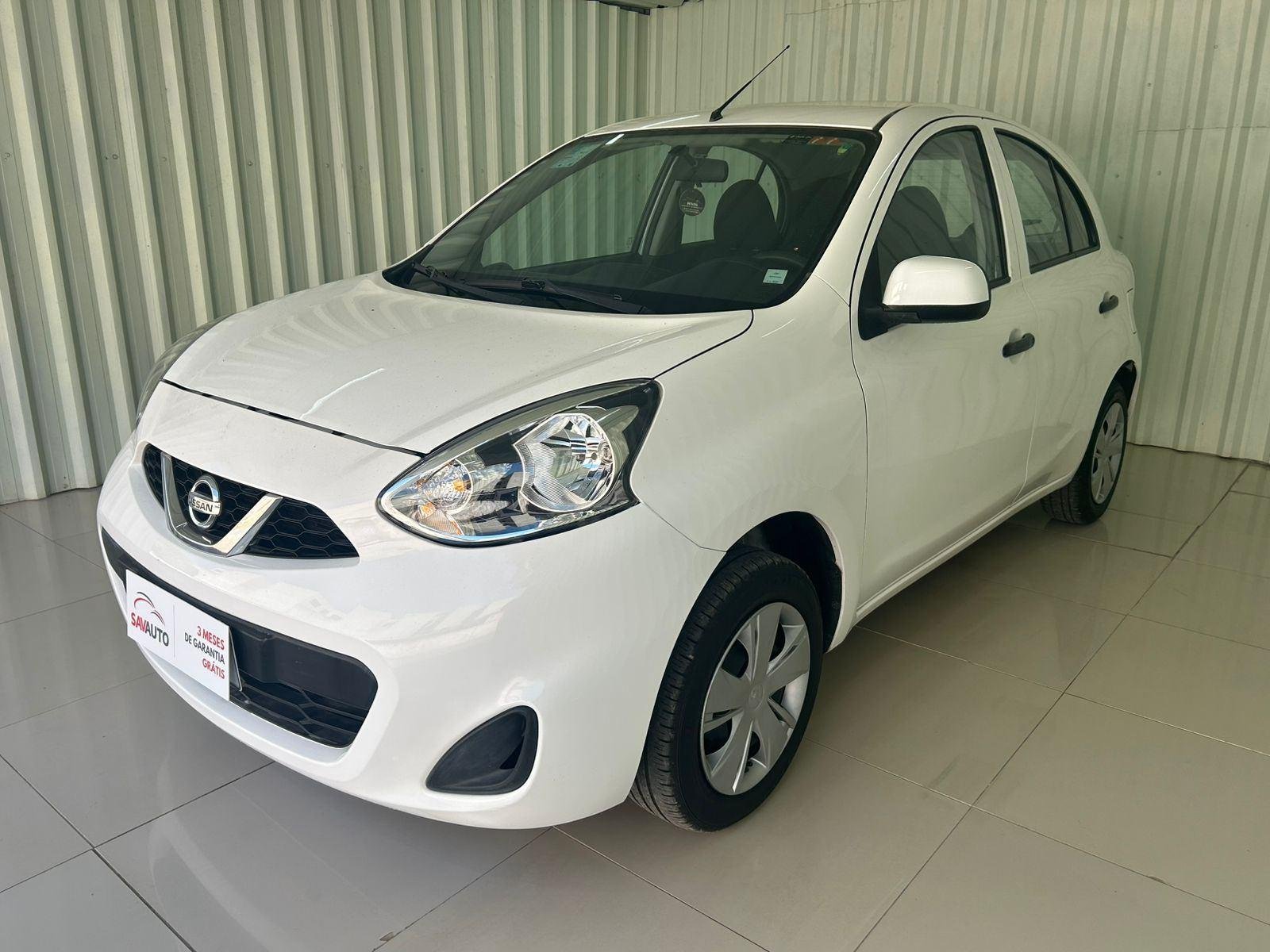 Nissan MARCH S 1.0 12V Flex 5p na cor Branco no Porto Alegre / RS - 953115