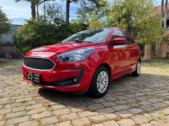 Ford Ka 1.0 8V/1.0 8V ST Flex 3p na cor Vermelho no Porto Alegre / RS - 953124