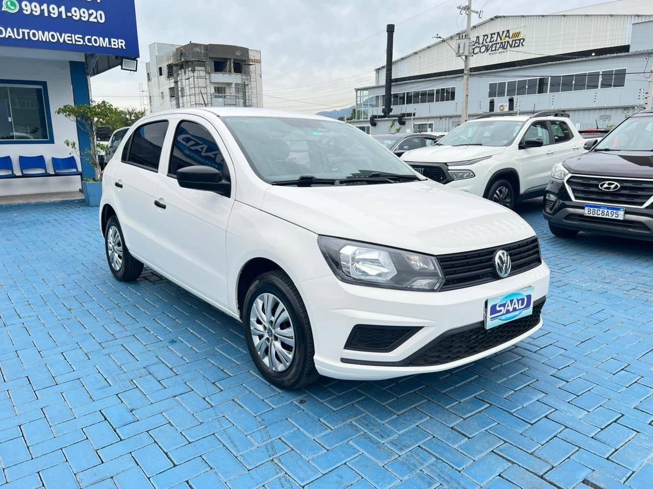 Volkswagen Gol 1.0 Flex 12V 5p na cor Branco em Palhoça / SC - 953378