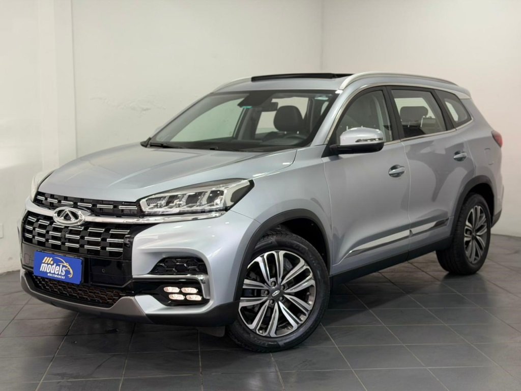 Caoa Chery Tiggo 8 Max Drive 1.6 Turbo Aut. na cor Prata em Curitiba / PR - 953415