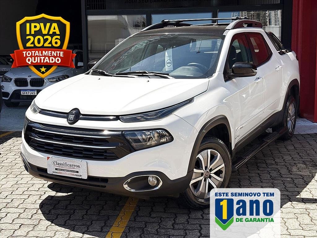 Fiat Toro Freedom 1.8 16V Flex Aut. na cor Branco em Campinas / SP - 953421