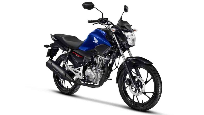 Honda CG 160 START  na cor Azul em São José dos Pinhais / PR - 953529