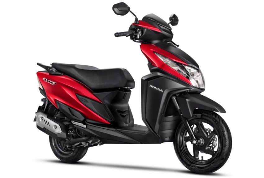 Honda ELITE 125  na cor Vermelho em São José dos Pinhais / PR - 953534