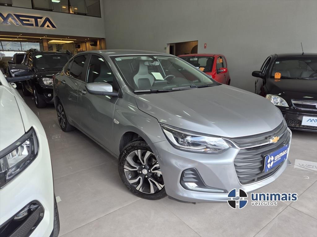 Chevrolet Onix SED. Plus PREM. 1.0 12V TB Flex Aut na cor Prata em Campinas / SP - 953576