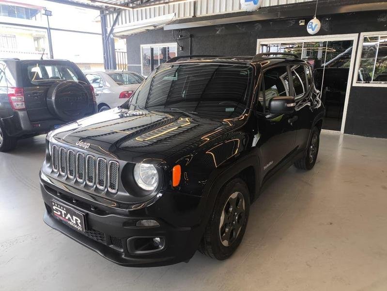 Jeep Renegade Longitude 1.8 4x2 Flex 16V Aut. na cor Preto em Curitiba / PR - 953719