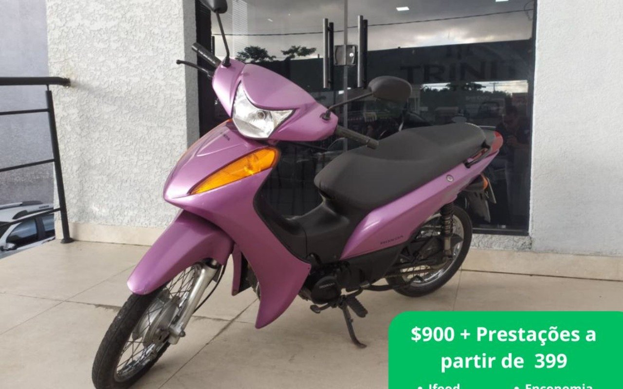 Honda C 100 BIZ/ 100 BIZ KS  na cor Roxo em Curitiba / PR - 953730