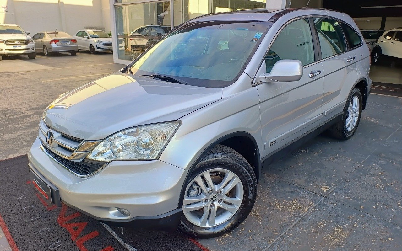 Honda CR-V EXL 2.0 16V 4WD/2.0 Flexone Aut. na cor Prata em Maringá / PR - 953919