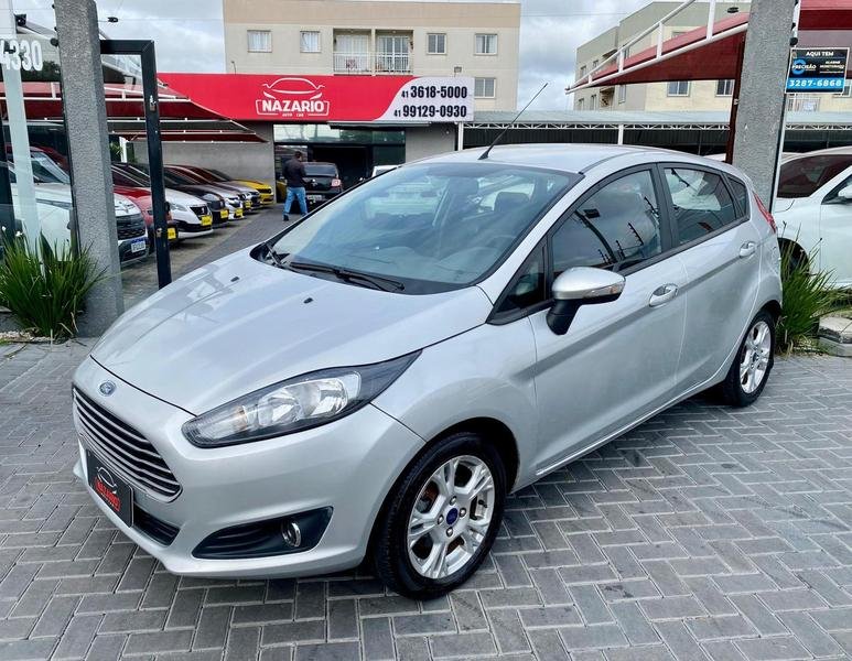 Ford Fiesta SEL 1.6 16V Flex Mec. 5p na cor Prata em Curitiba / PR - 953953
