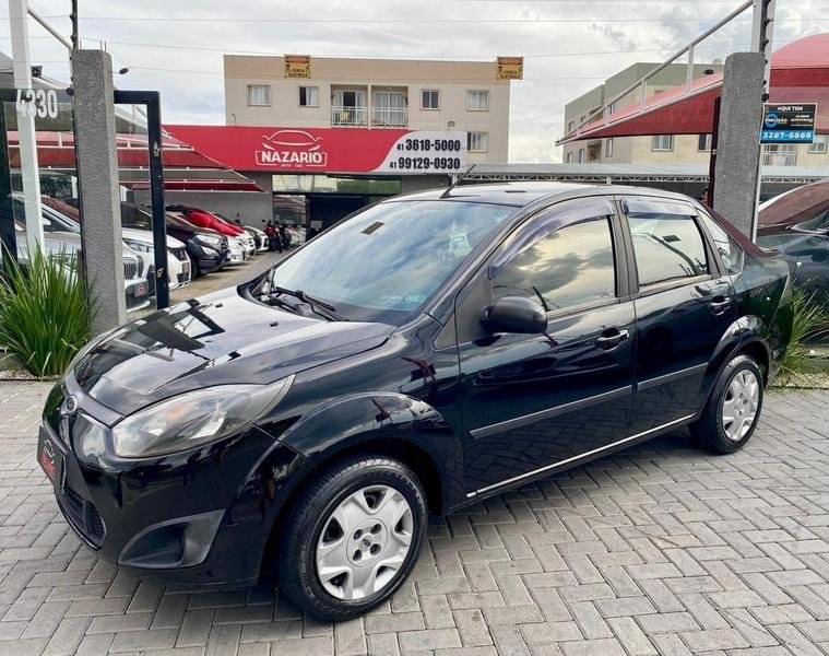 Ford Fiesta Sed. 1.6 8V Flex 4p na cor Preto em Curitiba / PR - 953962