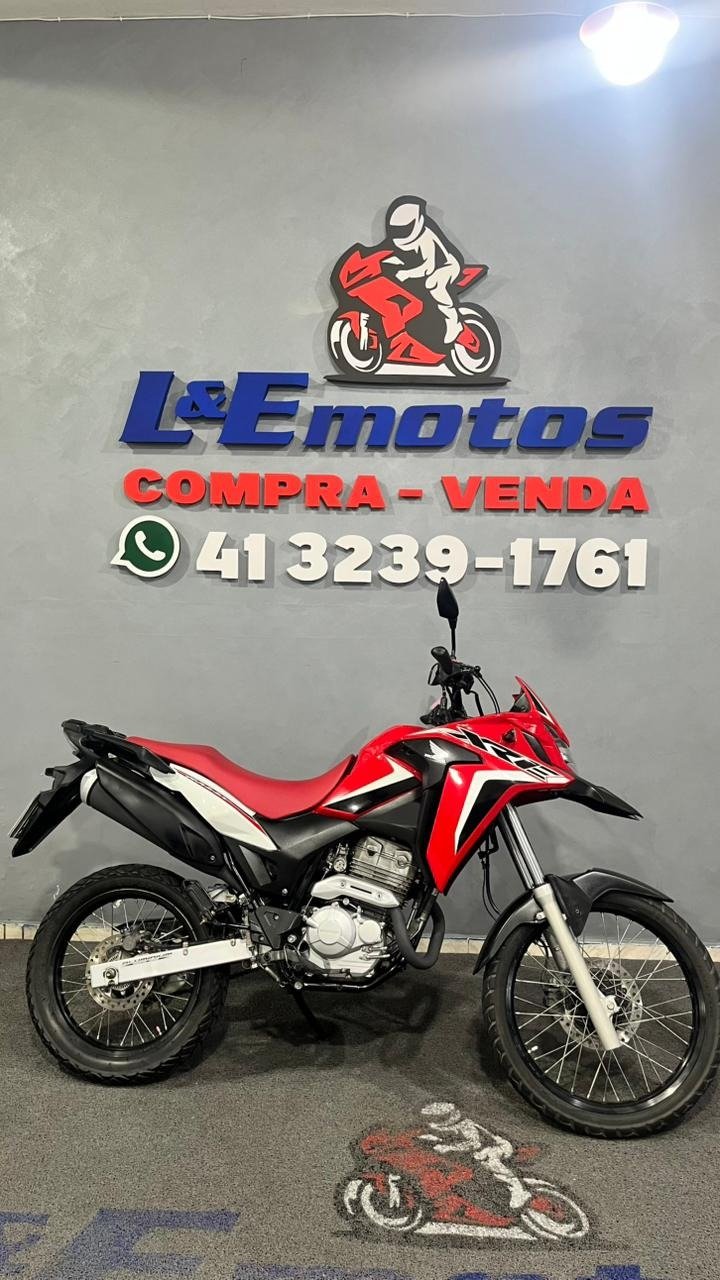 Honda XRE 300 RALLY FLEX  na cor Vermelho em Curitiba / PR - 954181