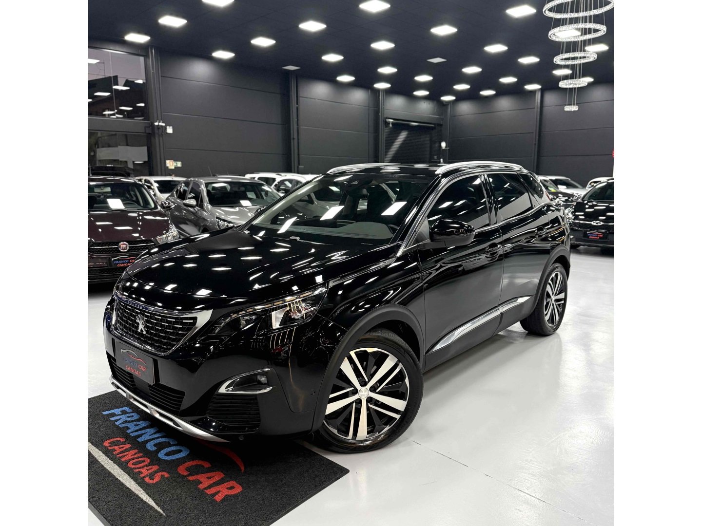 Peugeot 3008 Griffe 1.6 Turbo 16V 5p Aut. na cor Preto no Canoas / RS - 954426