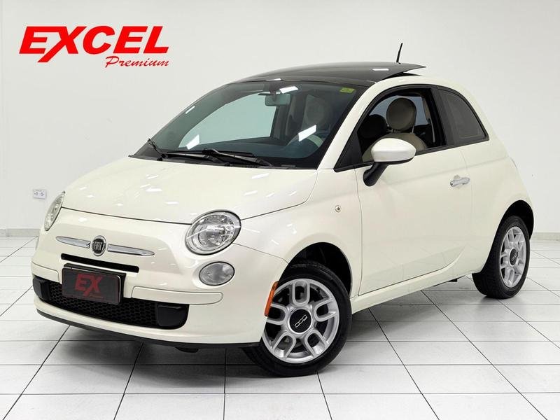 Fiat 500 Cult 1.4 Flex 8V EVO Dualogic na cor Branco em Curitiba / PR - 955102