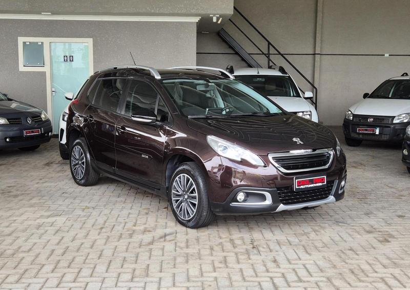 Peugeot 2008 Allure 1.6 Flex 16V 5p Aut. na cor Marrom em Curitiba / PR - 955623