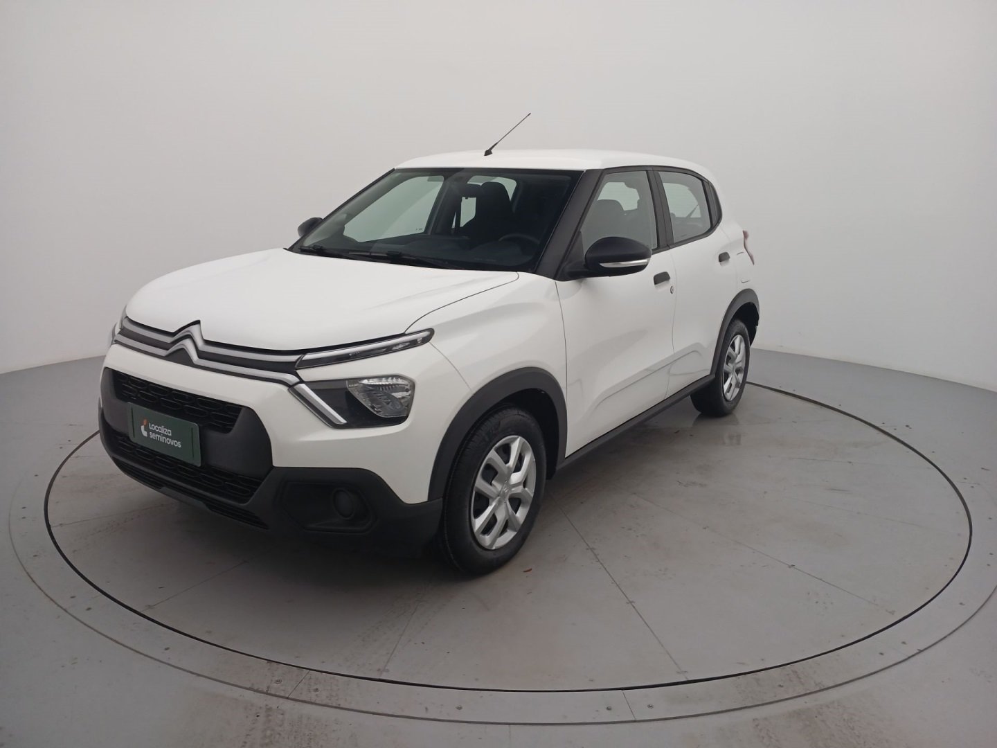 Citroën C3 Live Pack 1.0 Flex 6V 5p Mec. na cor Branco em Jaraguá do Sul / SC - 955782