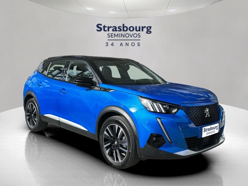 Peugeot e-2008 GT 5p Aut. ( Elétrico) na cor Azul em Blumenau / SC - 956037