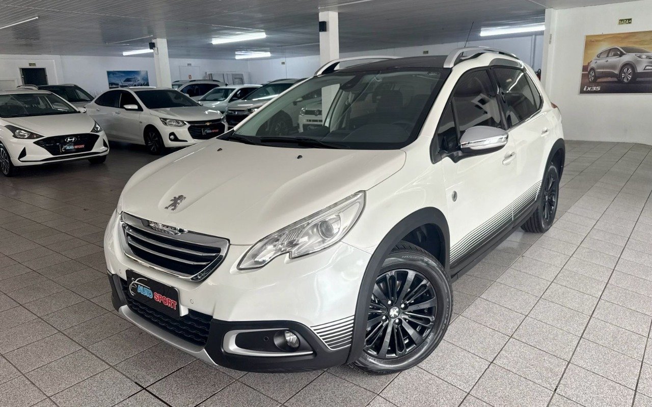 Peugeot 2008 Crossway 1.6 Flex 16V 5p Aut. na cor Branco no Novo Hamburgo / RS - 956156