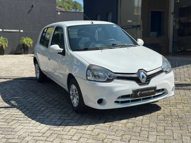 Renault Clio Expression 1.0/1.0 Hi-Power 16V 3p na cor Branco em Curitiba / PR - 956185
