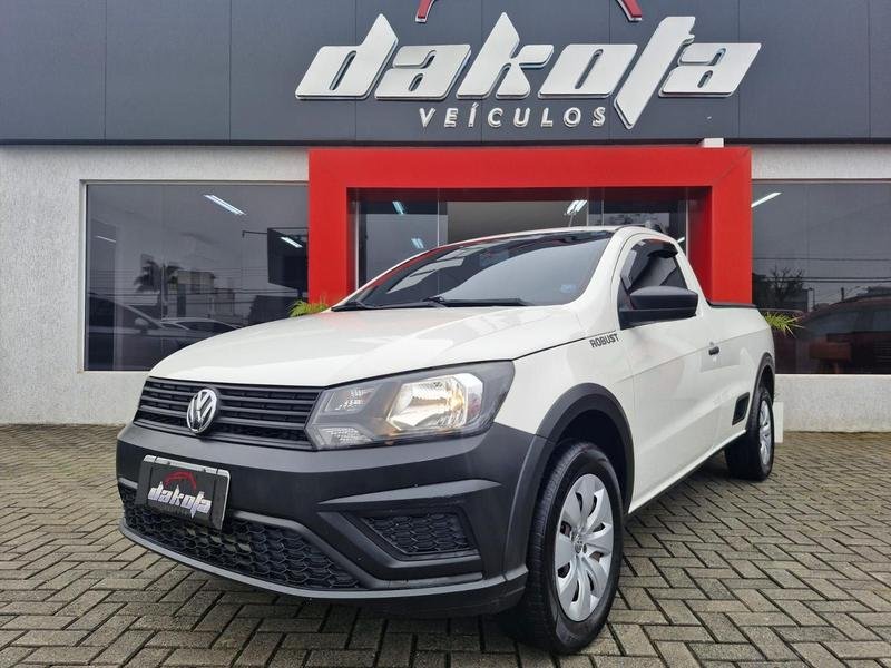 Volkswagen Saveiro Robust 1.6 Total Flex 8V CD na cor Branco em Curitiba / PR - 956229