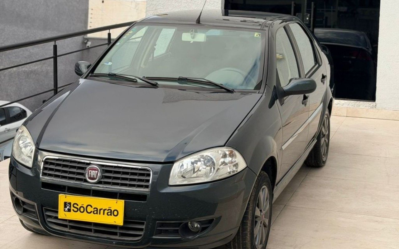 Fiat Siena EL 1.0 mpi Fire Flex 8V 4p na cor Cinza em Curitiba / PR - 956267