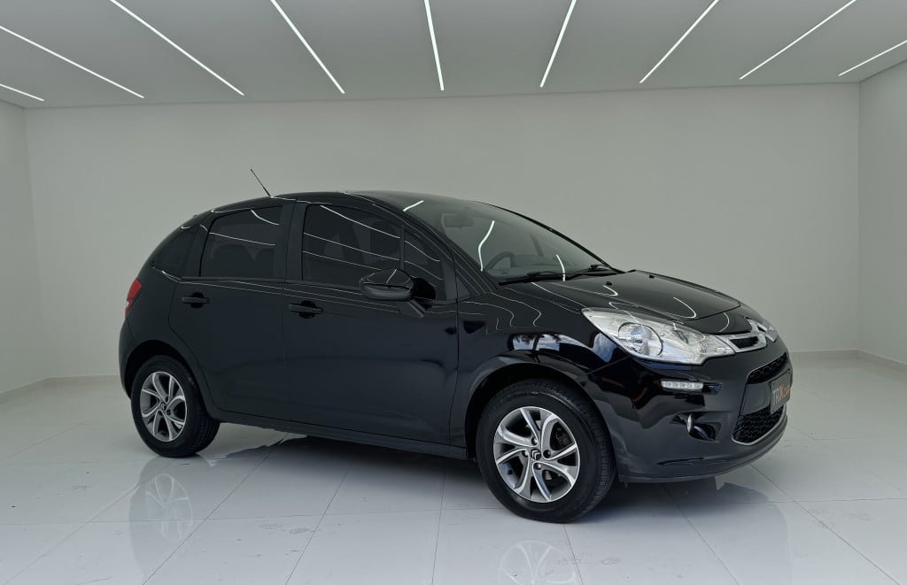 Citroën C3 Tendance 1.5 Flex 8V 5p Mec. na cor Preto em Curitiba / PR - 956288