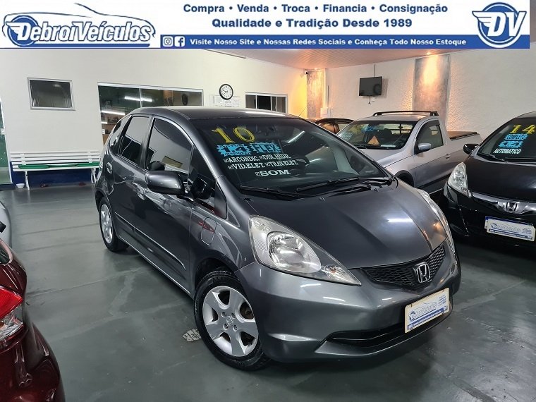 Honda Fit LX 1.4/ 1.4 Flex 8V/16V 5p Aut. na cor Cinza em Campinas / SP - 956334