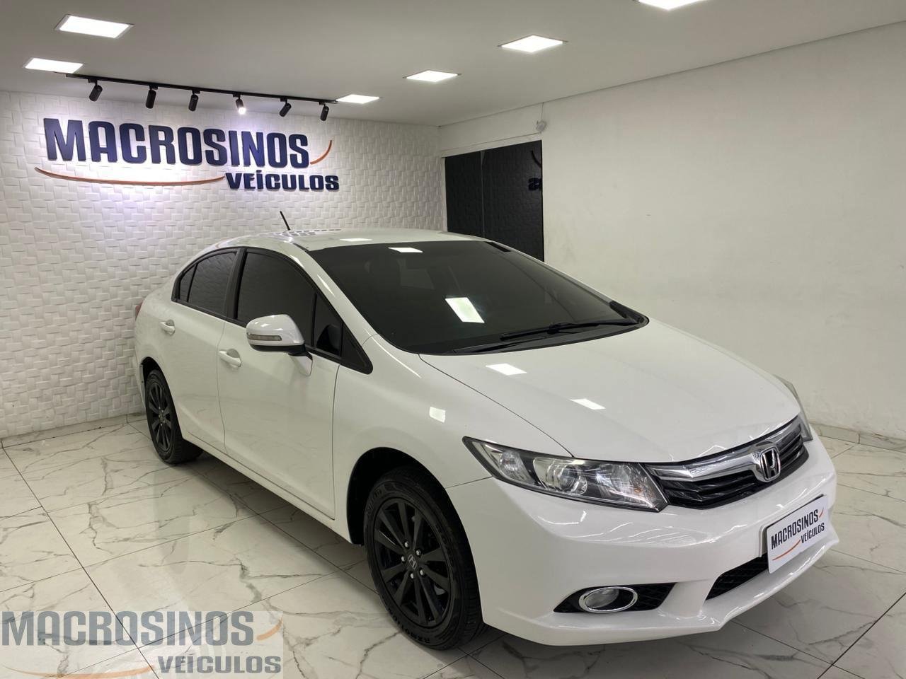 Honda Civic Sedan LXR 2.0 Flexone 16V Aut. 4p na cor Branco no Canoas / RS - 956412