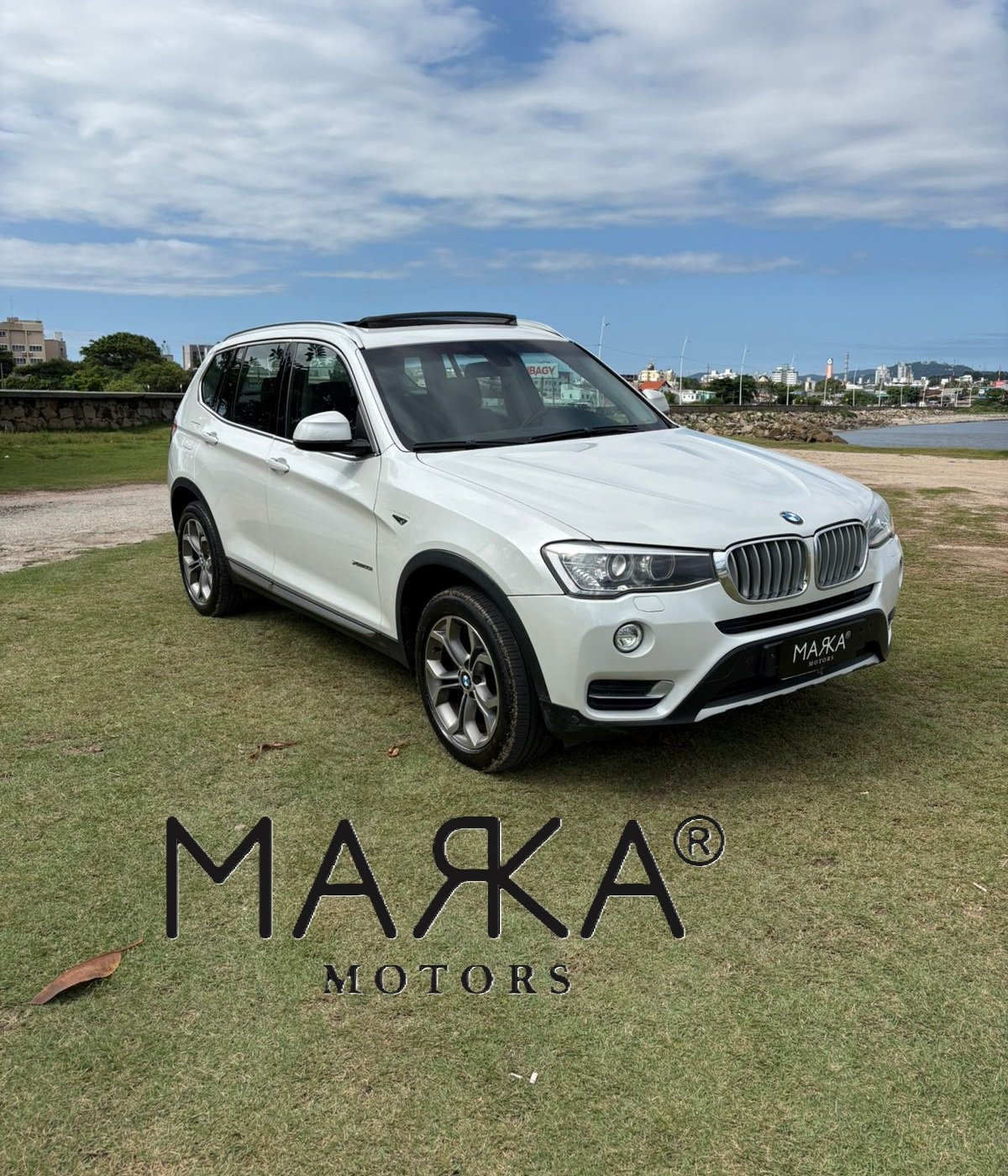 BMW X3 XDRIVE 20i 2.0/X-Line Bi-TB Flex Aut. na cor Branco em São José / SC - 956444