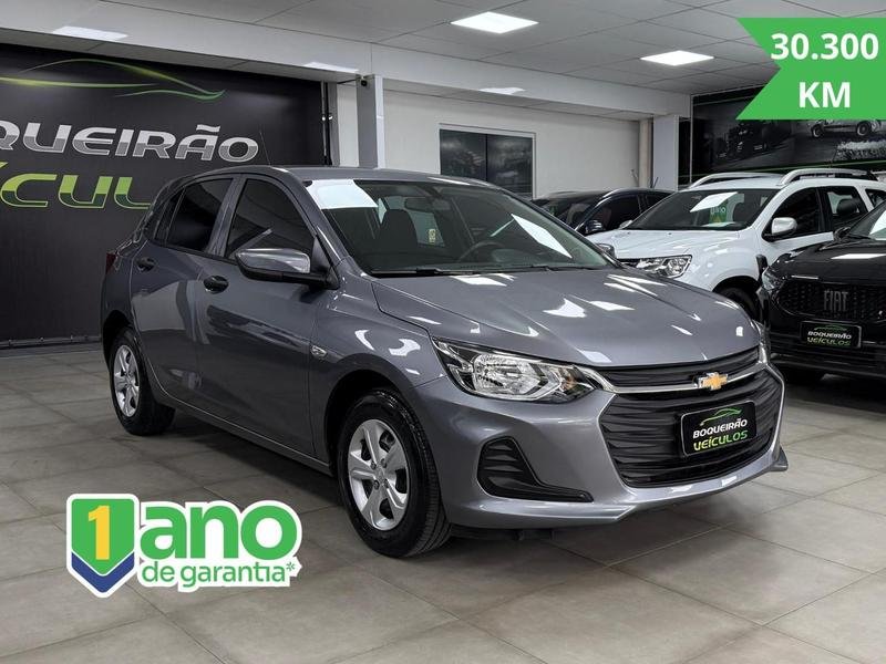 Chevrolet Onix HATCH 1.0 12V TB Flex 5p Aut. na cor Cinza no Canoas / RS - 956558