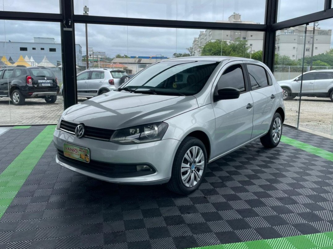 Volkswagen Gol Trendline 1.6 T.Flex 8V 5p na cor Prata em Criciúma / SC - 956567