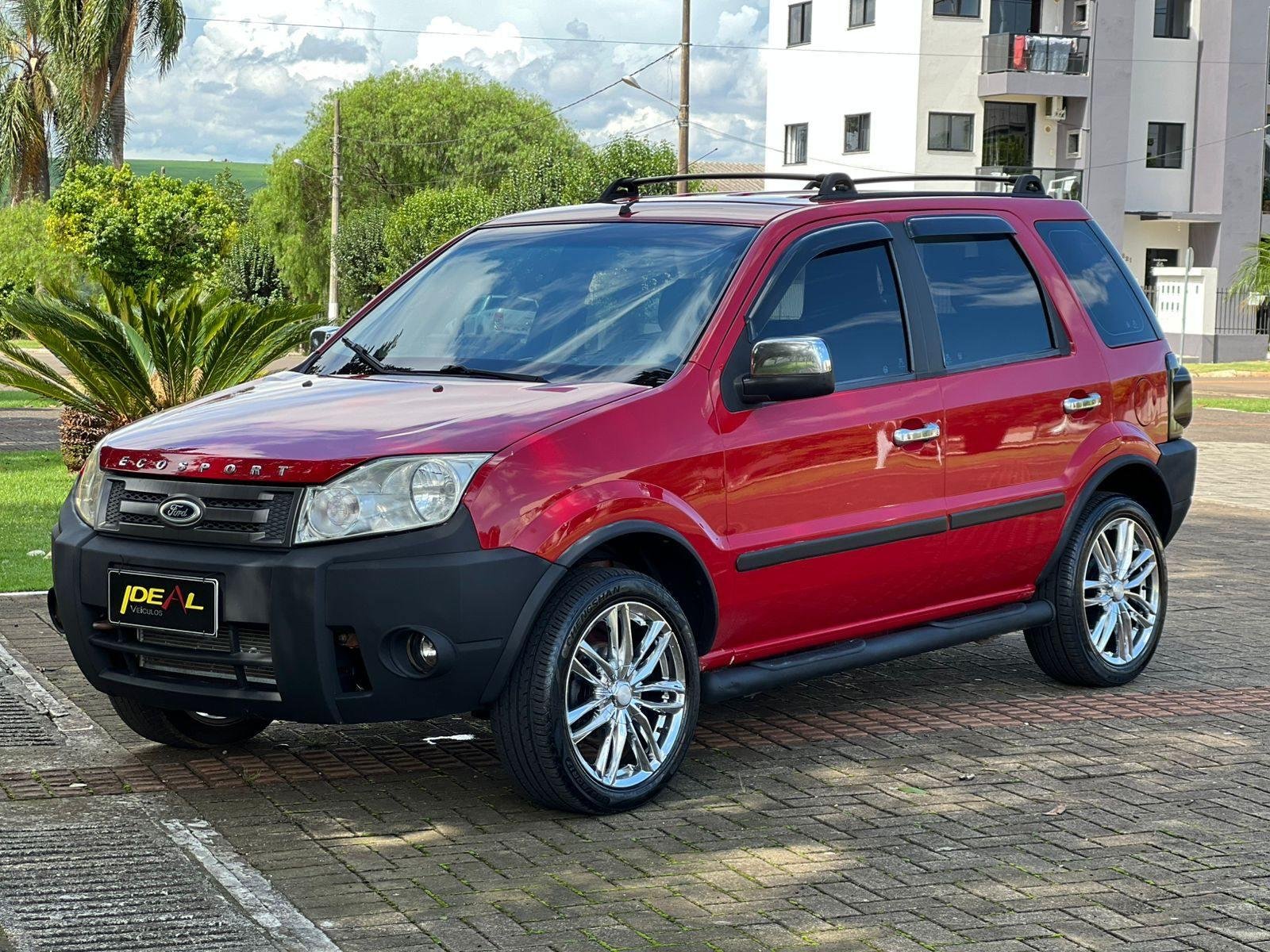 Ford EcoSport XLS 1.6/ 1.6 Flex 8V 5p na cor Vermelho em Xanxerê / SC - 956606