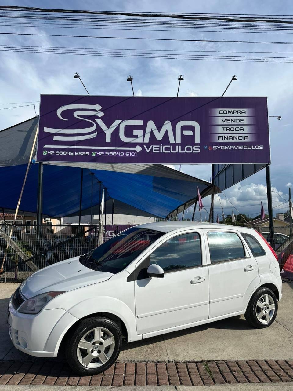 Ford Fiesta Class 1.6 8V 98cv 5p na cor Branco em São Mateus do Sul / PR - 956618