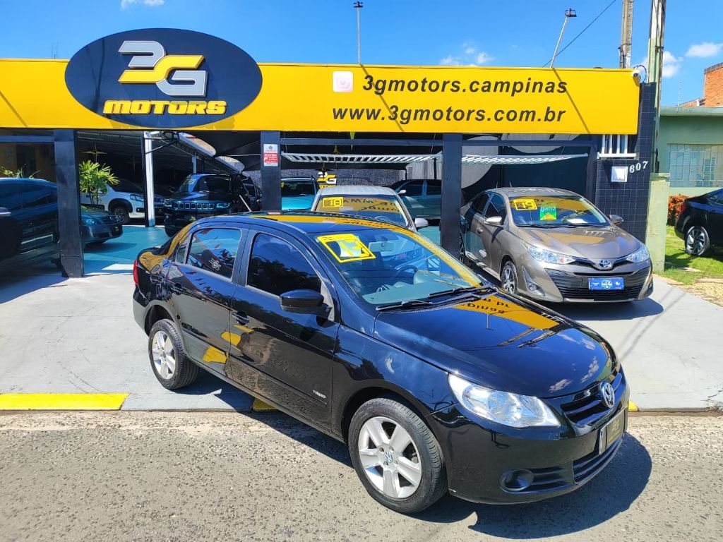 Volkswagen Voyage Trendline 1.6 T.Flex 8V 4p na cor Preto em Campinas / SP - 956694