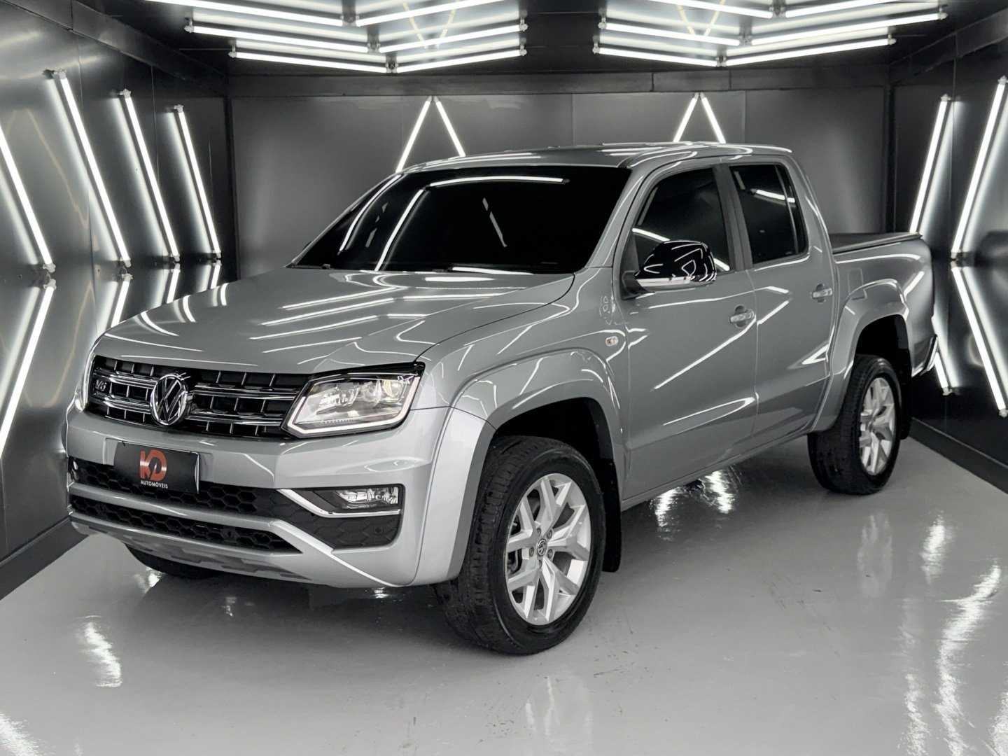 Volkswagen Amarok Highline CD 3.0 4x4 TB Dies. Aut. na cor Prata em Palhoça / SC - 956711
