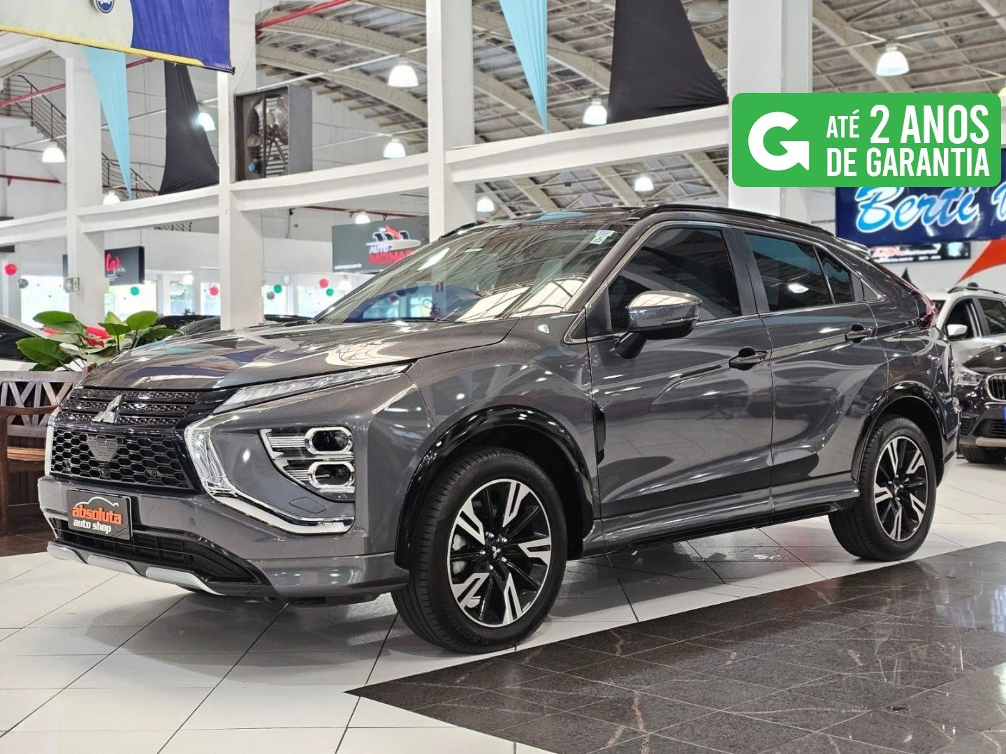 Mitsubishi Eclipse Cross HPE-S 1.5 16V AWC TB 165cv Aut. na cor Cinza em Curitiba / PR - 956899