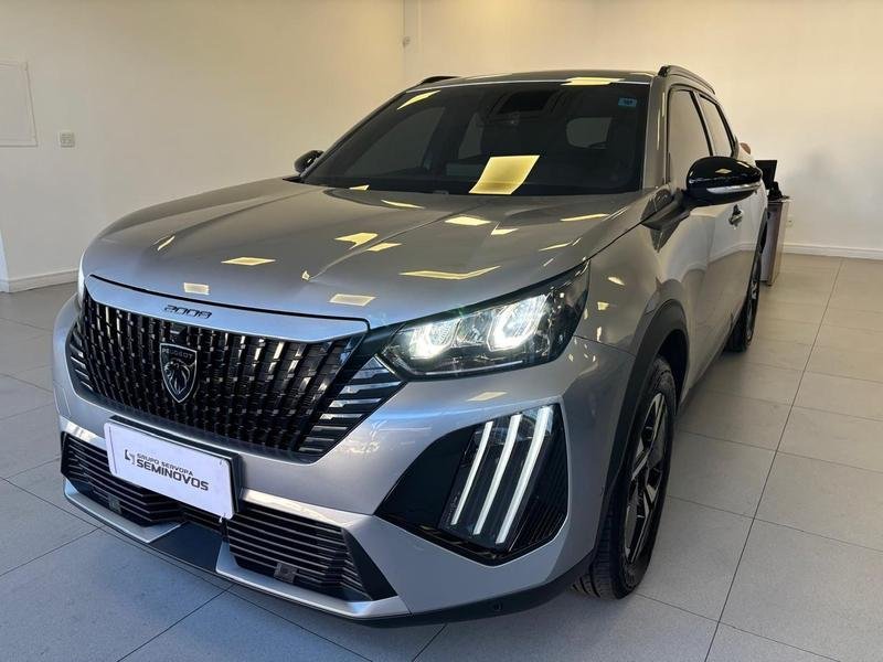 Peugeot 2008 Allure 1.0 Turbo Flex 5p Aut. na cor Cinza em Ponta Grossa / PR - 957020