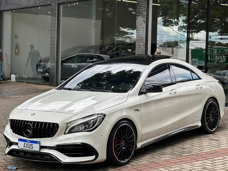 Mercedes-Benz CLA-45 AMG 4MATIC CGI 2.0 TB Aut. na cor Branco em Maringá / PR - 957111