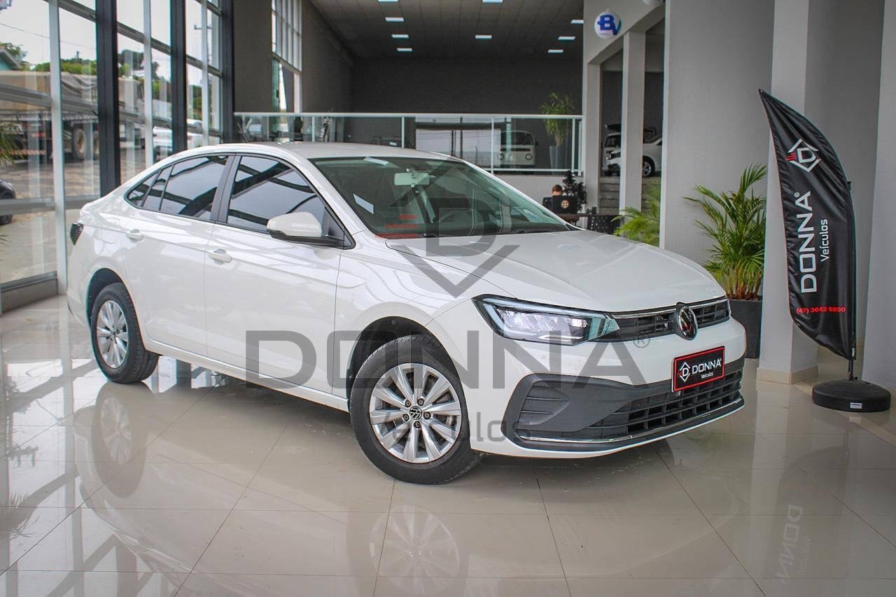 Volkswagen Virtus TSI 1.0 Flex 12V 4p Aut. na cor Branco em São Mateus do Sul / PR - 957652