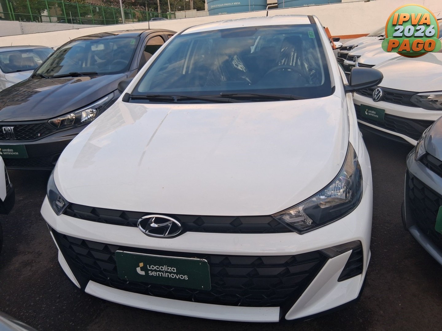 Hyundai HB20 Sense 1.0 Flex 12V Mec. na cor Branco no Pelotas / RS - 957683