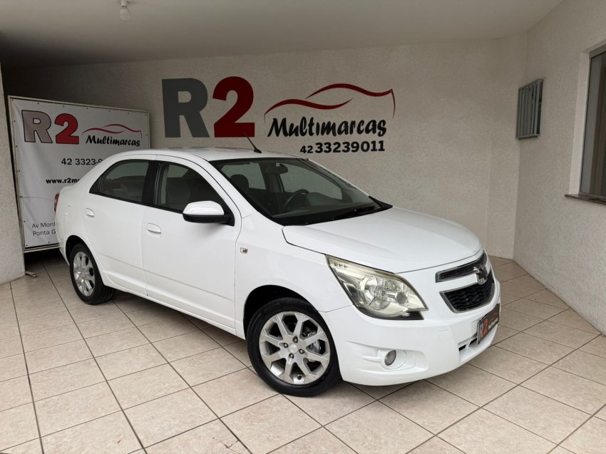 Chevrolet Cobalt LTZ 1.4 8V FlexPower/EconoFlex 4p na cor Branco em Ponta Grossa / PR - 957958