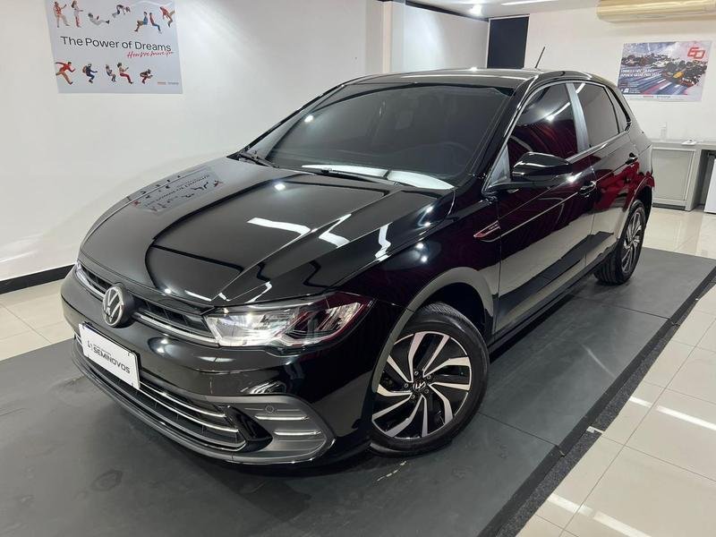 Volkswagen Polo Highline TSI 1.0 Flex 12V Aut. na cor Preto em São José dos Pinhais / PR - 958150
