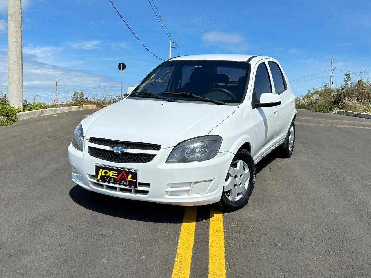 Chevrolet Celta Spirit 1.0 MPFI 8V FlexPower 3p na cor Branco em Xanxerê / SC - 958210