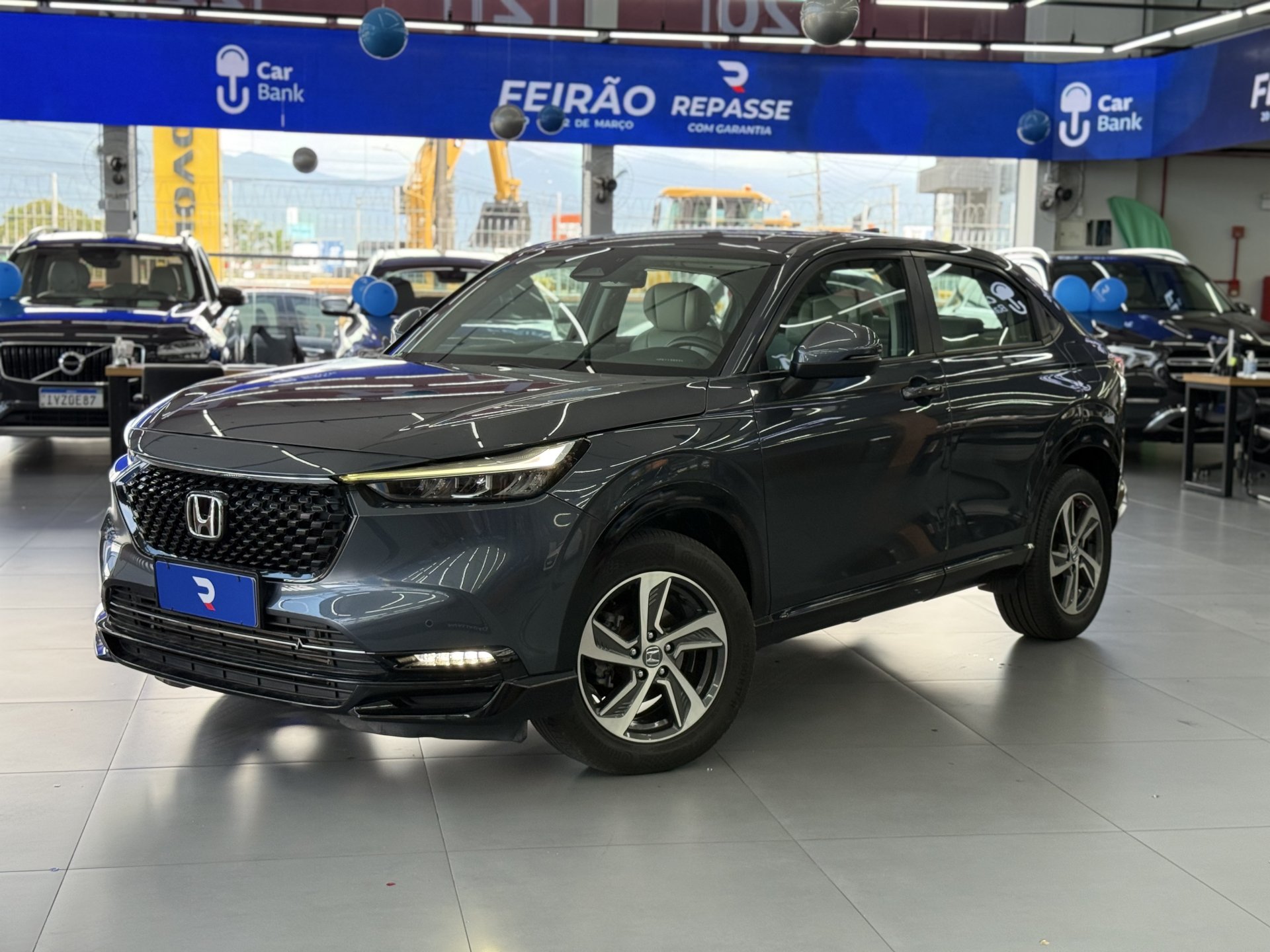 Honda HR-V Touring 1.5 Flex TB 16V 5p Aut. na cor Cinza em Palhoça / SC - 958369