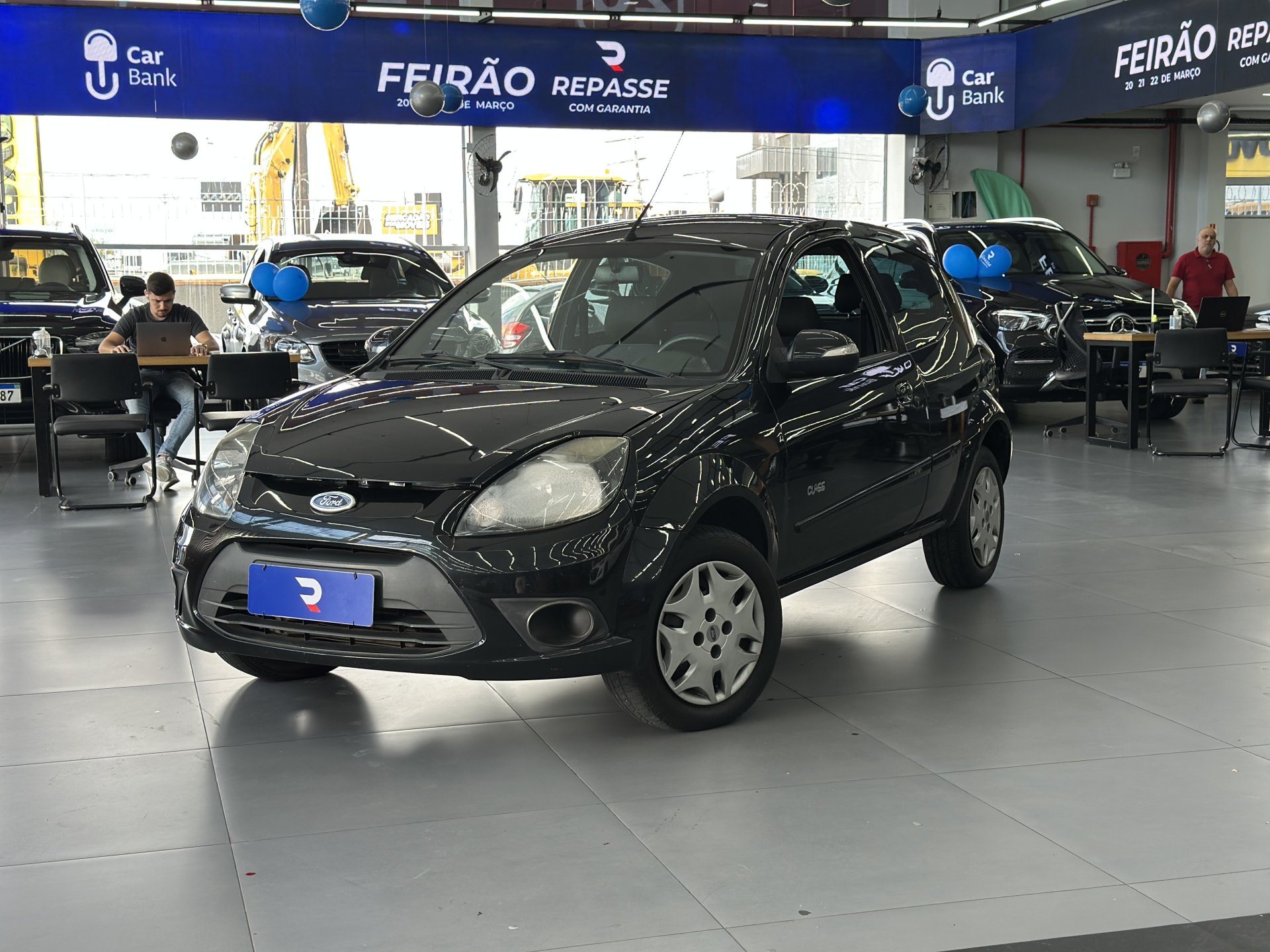 Ford Ka 1.0 8V/1.0 8V ST Flex 3p na cor Preto em Palhoça / SC - 958388
