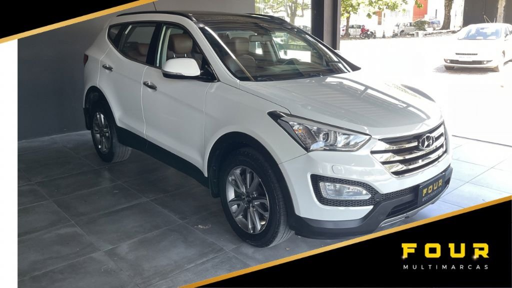 Hyundai Santa Fé GLS 3.3 V6 4X4 Tiptronic na cor Branco em Florianópolis / SC - 958421