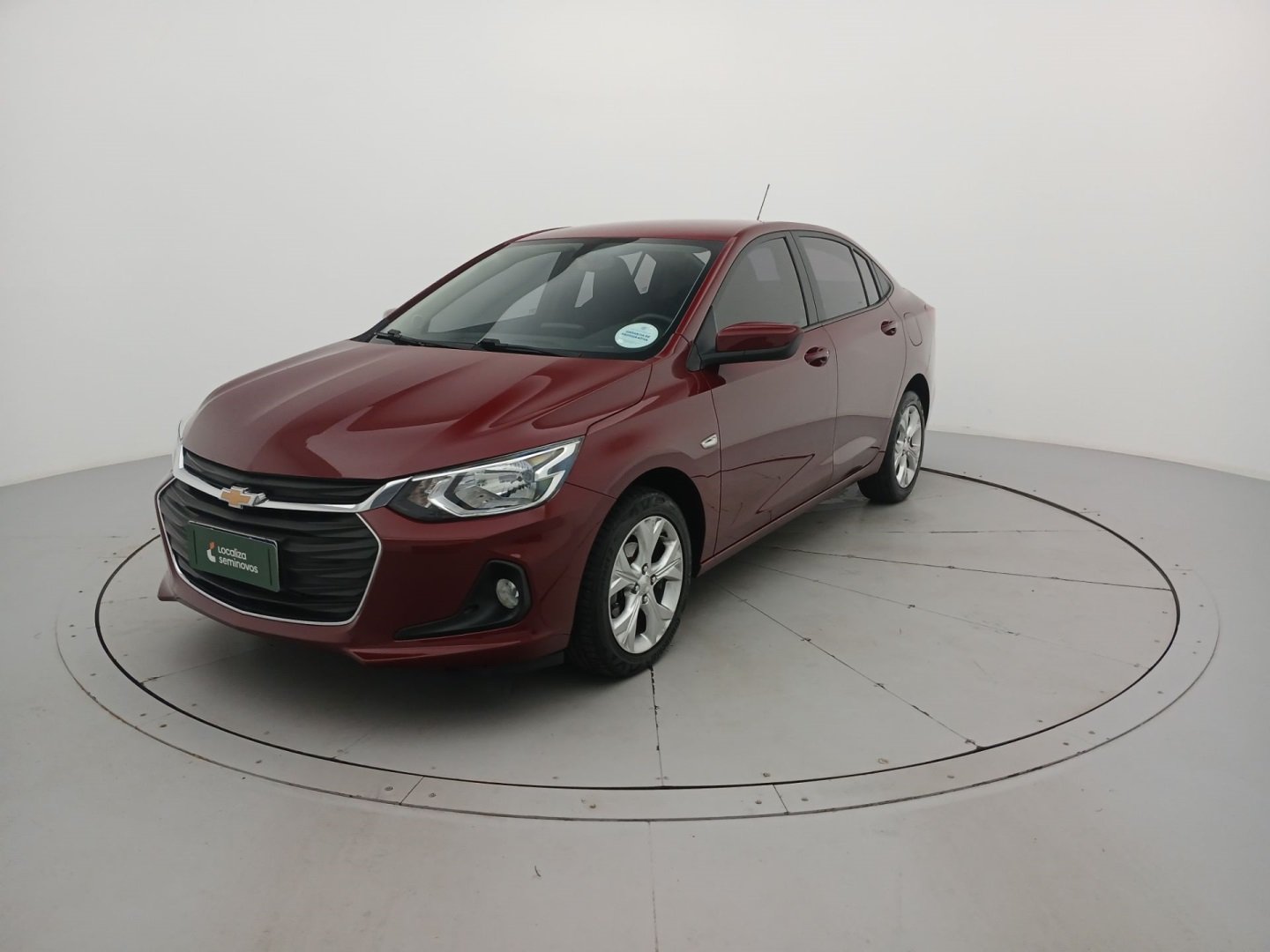 Chevrolet Onix HATCH LTZ 1.0 12V TB Flex 5p Aut. na cor Vermelho em Cascavel / PR - 958500