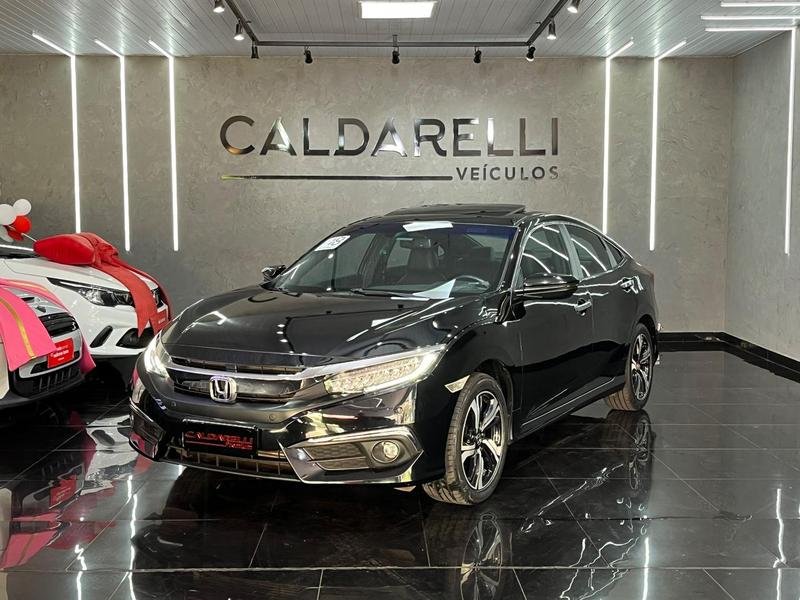 Honda Civic Sedan TOURING 1.5 Turbo 16V Aut.4p na cor Preto em Londrina / PR - 958666