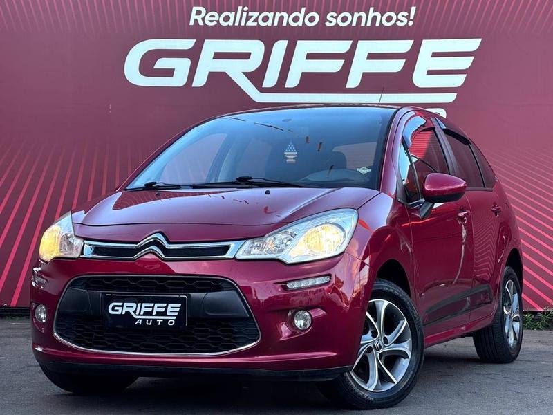 Citroën C3 Tendance 1.5 Flex 8V 5p Mec. na cor Vermelho em Curitiba / PR - 958847