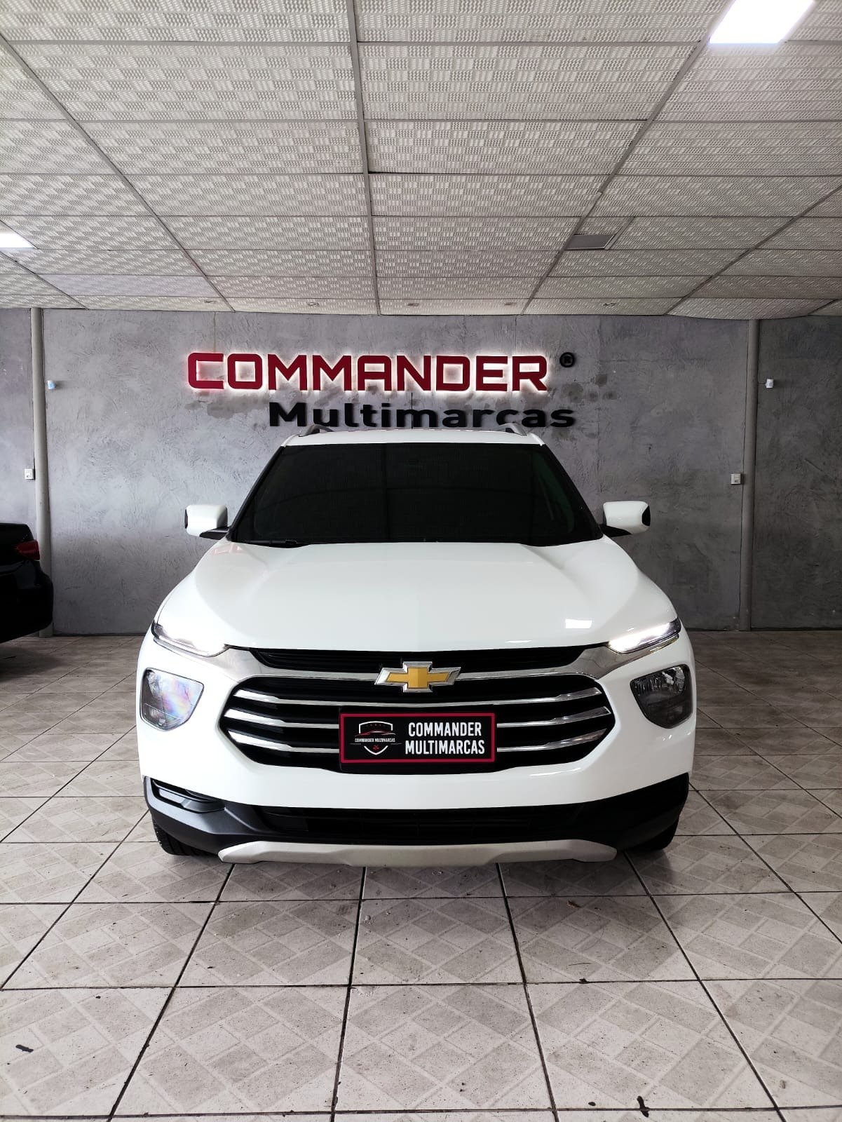 Chevrolet Montana LTZ 1.2 Turbo Flex 12V 4p Aut. na cor Branco no Porto Alegre / RS - 958944